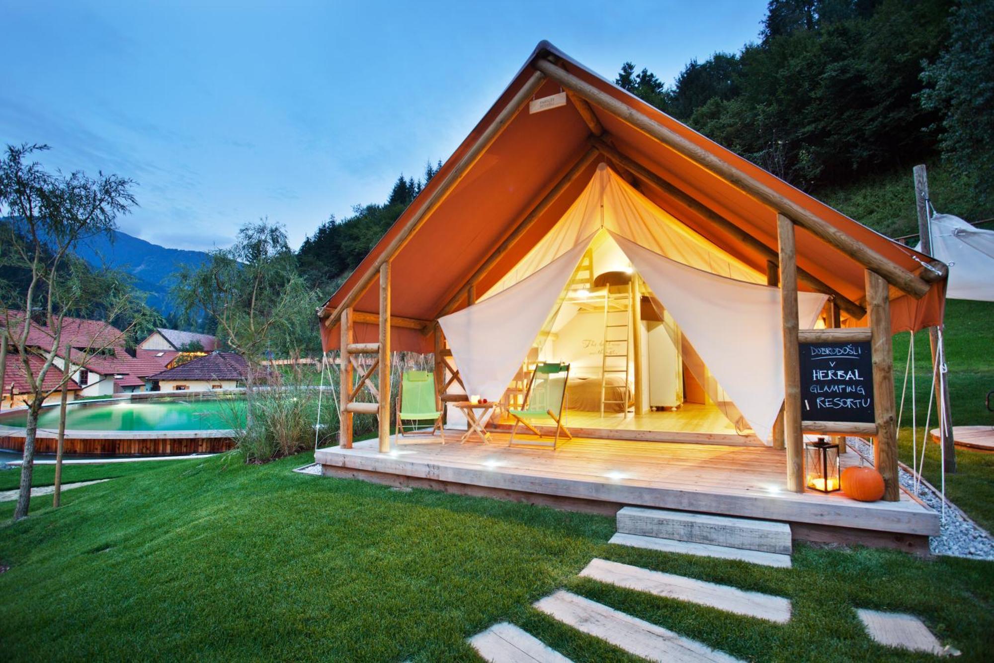 Herbal Glamping Resort Ljubno 외부 사진
